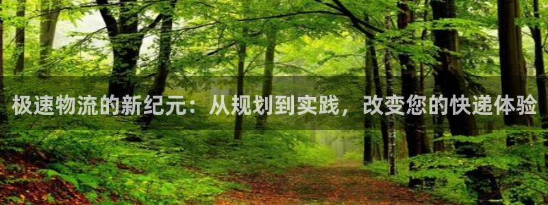 ,优游国际注册网址：极速物流的新纪元