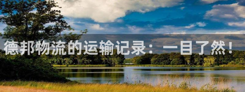 优游国际官网下载APP：德邦物流的运